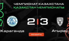 Видеообзор жаркого матча с пятью голами в чемпионате Казахстана