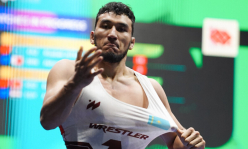 Досрочно завершился финал Ризабека Айтмухана. Видео