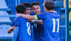 Казахстан сенсационно победил и возглавил группу отбора на Евро по футболу