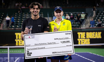 Елена Рыбакина отреагировала на завоевание второго подряд трофея в США