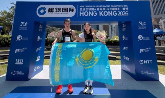 Казахстан завоевал «золото» чемпионата Азии по триатлону