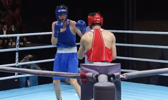 Финал Казахстан — Узбекистан обернулся разгромом с нокдауном на «Кубке Будущего» по боксу