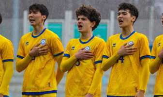 Прямая трансляция матча Казахстан — Дания в отборе на Евро по футболу