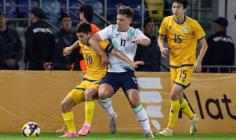 Гол на 89-й минуте решил исход матча Казахстан — Ирландия в отборе на молодежный Евро