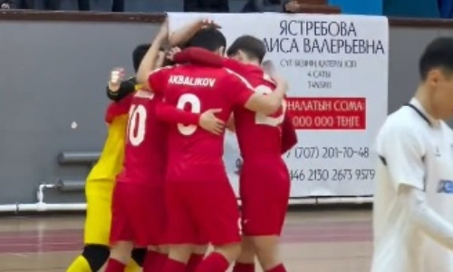 Пятью голами обернулся матч чемпионата Казахстана