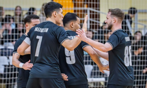 Восемью голами завершился матч чемпионата Казахстана 