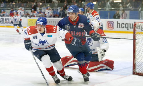 Двумя шайбами завершился матч чемпиона Казахстана в плей-офф