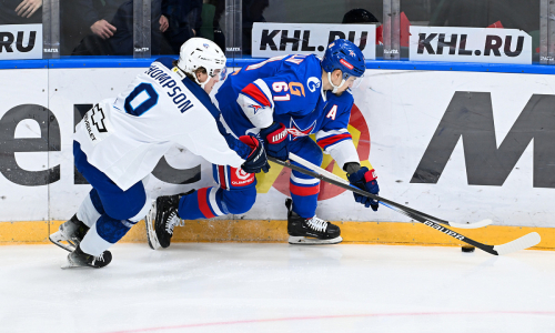 Видео шайб матча КХЛ СКА — «Барыс» 7:0