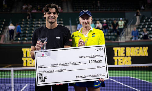 Елена Рыбакина отреагировала на завоевание второго подряд трофея в США