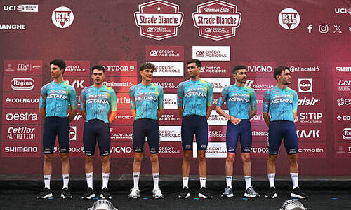 «Астана» назвала состав на «Страде Бьянке»