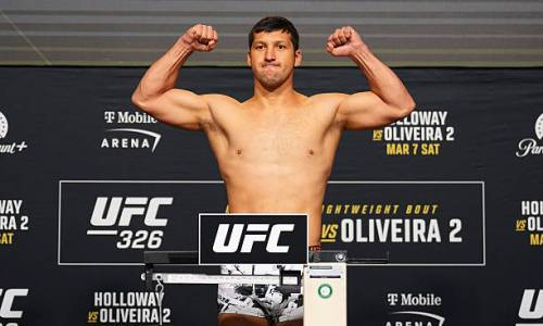 Прямая трансляция боя Дияр Нургожай — Рафаэл Тобиас в UFC