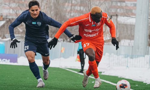 Фоторепортаж с матча Премьер-Лиги «Кызылжар» — «Каспий» 2:1