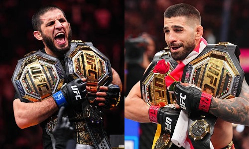 Илия Топурия выбрал Ислама Махачева на бой в UFC вместо Джастина Гэтжи