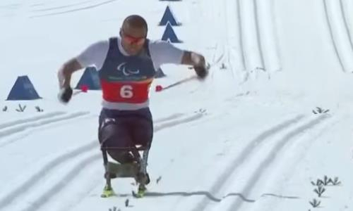 Видео «бронзового» заезда Казахстана на Паралимпиаде-2026 в Италии