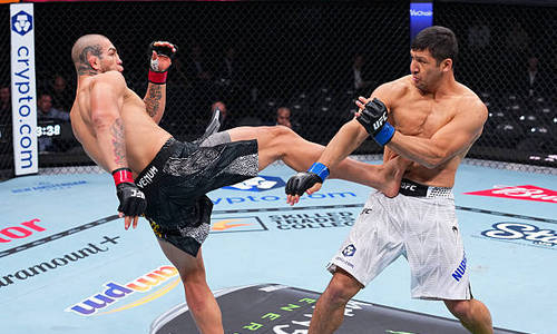 «Надо что-то решать». Дияру Нургожаю указали на проблему после первой победы в UFC