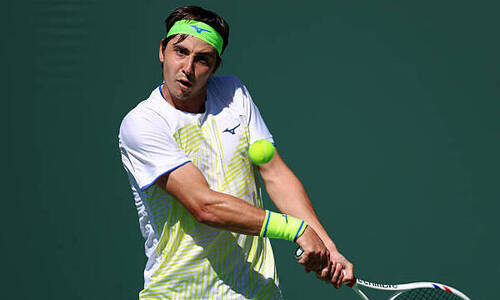 Вторая ракетка Казахстана сыграл первый матч на турнире в США