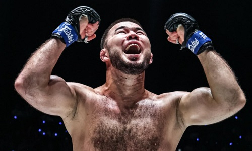 Казахстанский боец выиграл второй поединок в ONE FC