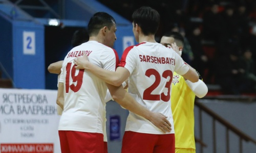 Уверенной победой закончился матч чемпионата Казахстана