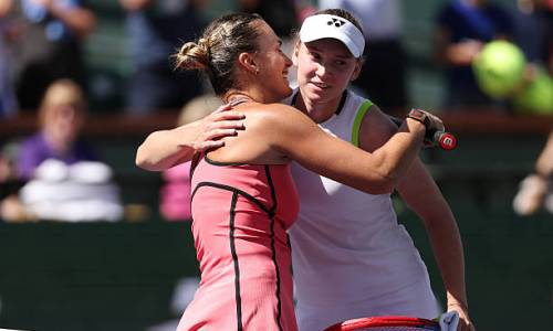 Елена Рыбакина, Арина Соболенко