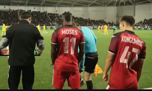 Виктор Мозес дебютировал в КПЛ. Видео