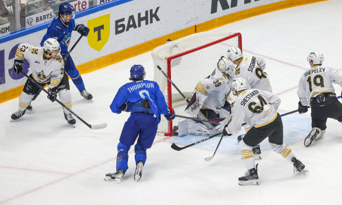 Видео шайб матча КХЛ «Барыс» — «Адмирал» 2:6