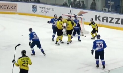 Полуфинальный матч «Торпедо» — «Сарыарка» завершился восемью шайбами 