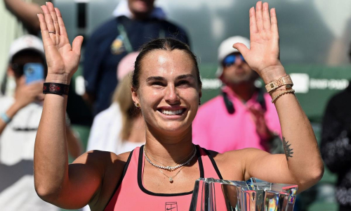 Арина Соболенко показала своего «сына». Фото