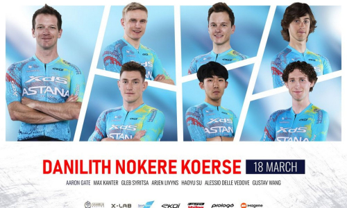 Стал известен состав «Астаны» на гонку в Бельгии