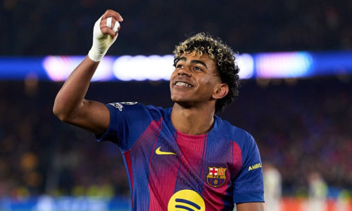 Ламин Ямаль побил рекорд Килиана Мбаппе в Лиге Чемпионов