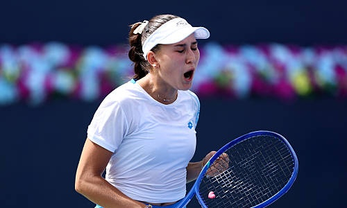 Разгром 6:1, 6:3 за 58 минут произошёл на турнире в Майами с участием Рыбакиной