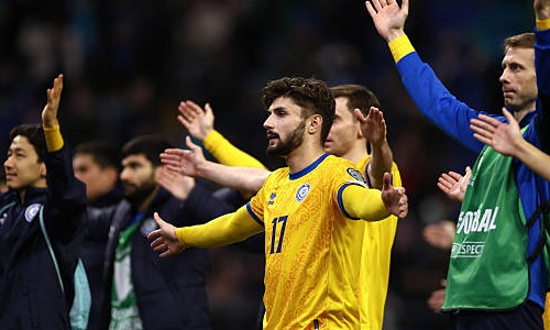 Казахстан получил преимущество в матче с Намибией