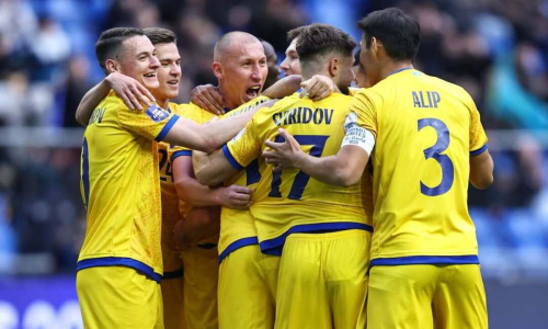 Фоторепортаж с матча Казахстан — Намибия в FIFA Series