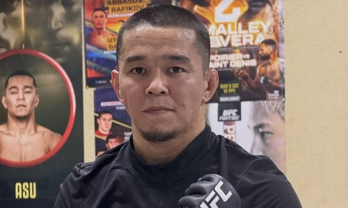 Асу Алмабаев вылетел за границу для подготовки к следующему бою в UFC