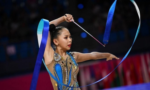 Две гимнастки представят Казахстан на этапе Кубка мира в Болгарии