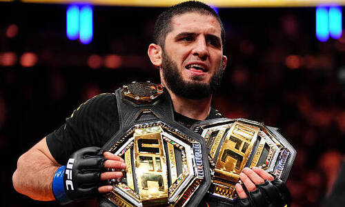 UFC утвердил титульный бой Махачева в весе Рахмонова