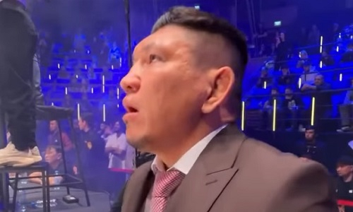 Появилось видео эмоций Куата Хамитова во время боя Токтар — Марсель