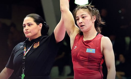 Женская сборная Казахстана по борьбе произвела фурор на топовом турнире