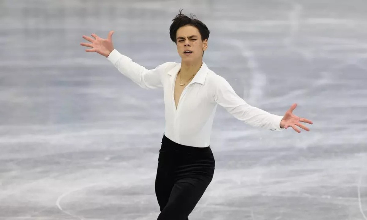 Казахстанский фигурист выступил в короткой программе на чемпионате мира