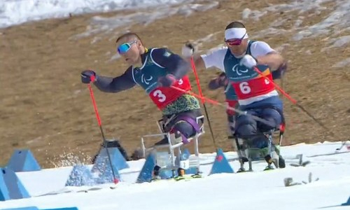 Казахстанский паралыжник с первого места вышел в финал и сразится за медали Паралимпиады-2026