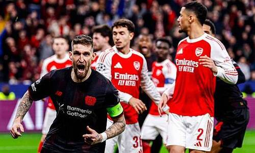 Пенальти в концовке решил исход матча «Арсенала» в Лиге Чемпионов