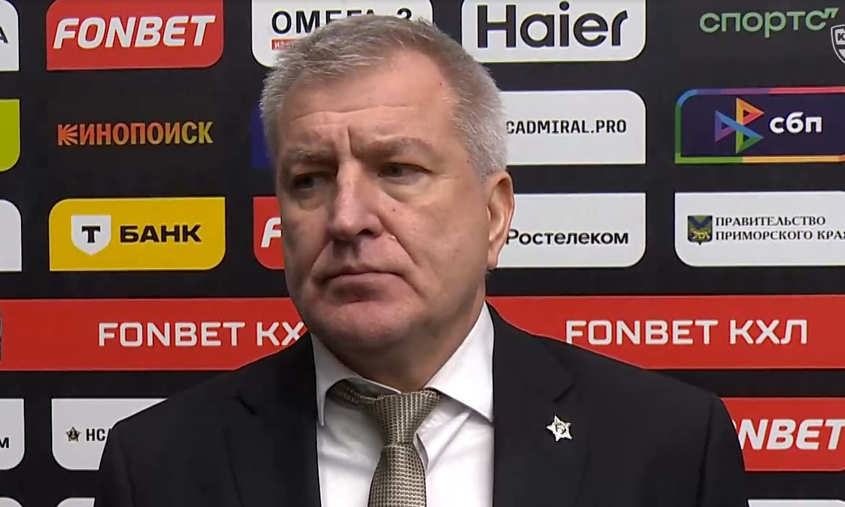 Наставник «Адмирала» остался недоволен после победы над «Барысом»