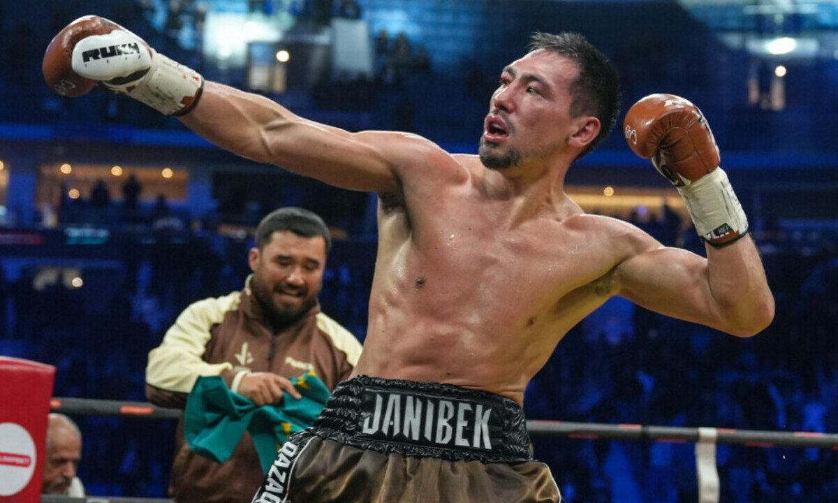 Раскрыты детали титульного боя Жанибека Алимханулы