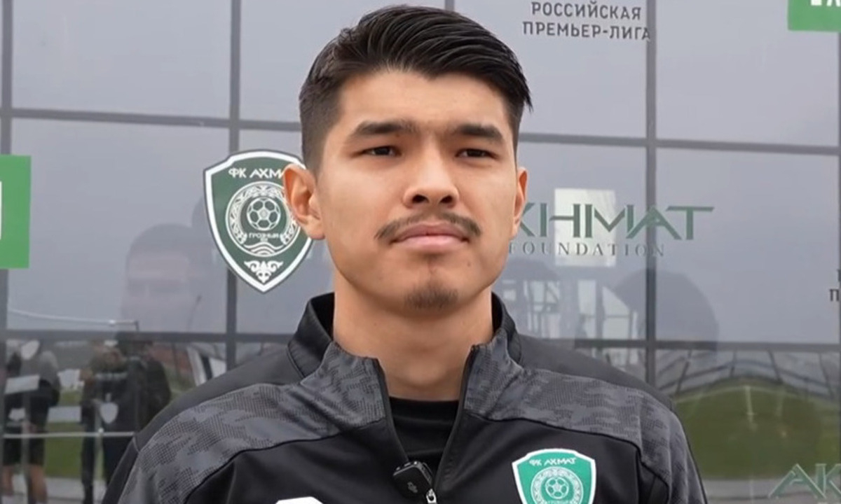 Кенжебек оценил свой дебют за «Ахмат» и высказался об уровне в РПЛ
