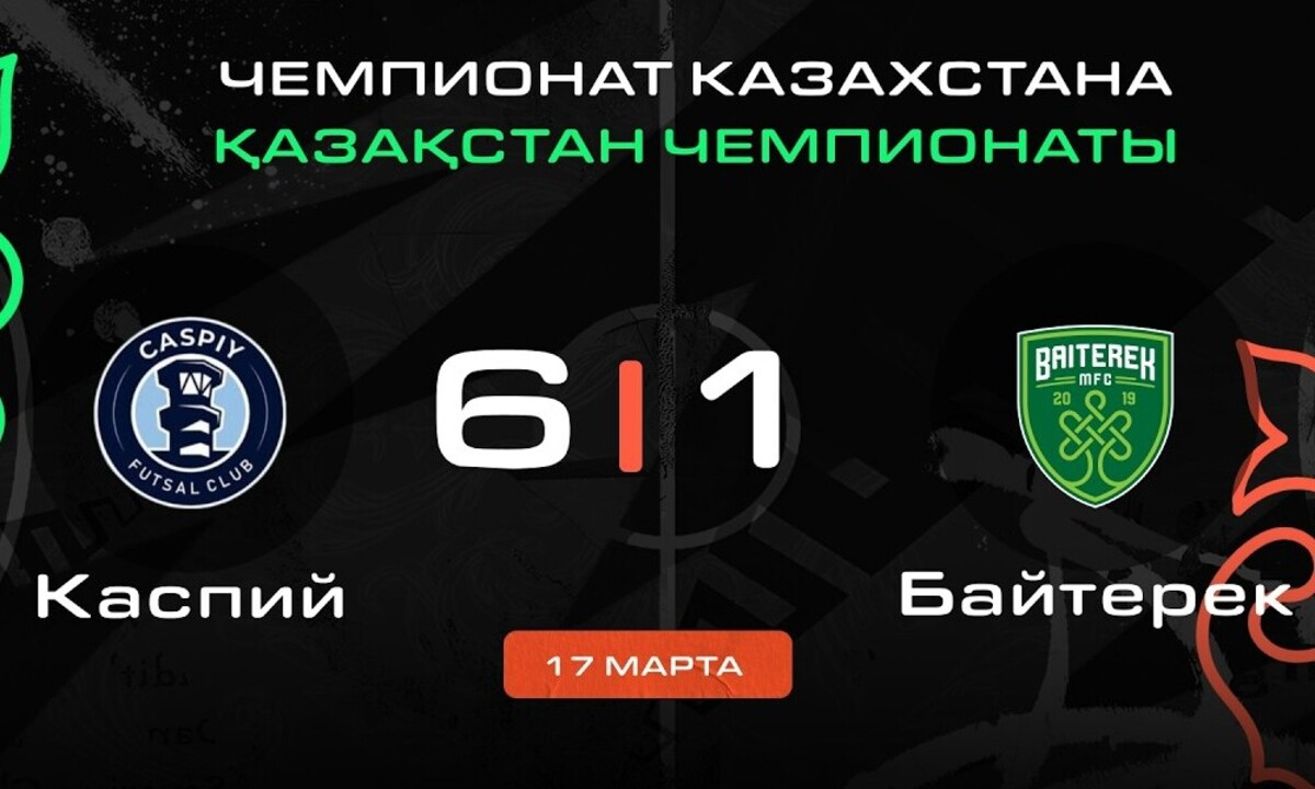 Видеообзор матча с семью голами в чемпионате Казахстана