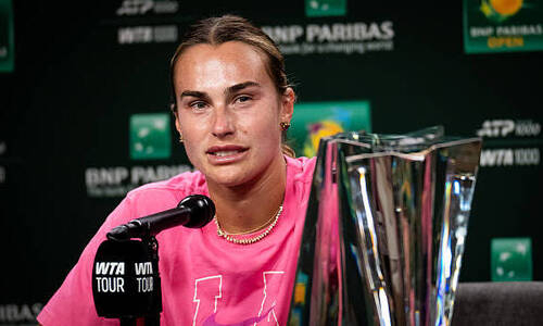 Арина Соболенко удивила масштабом своей команды