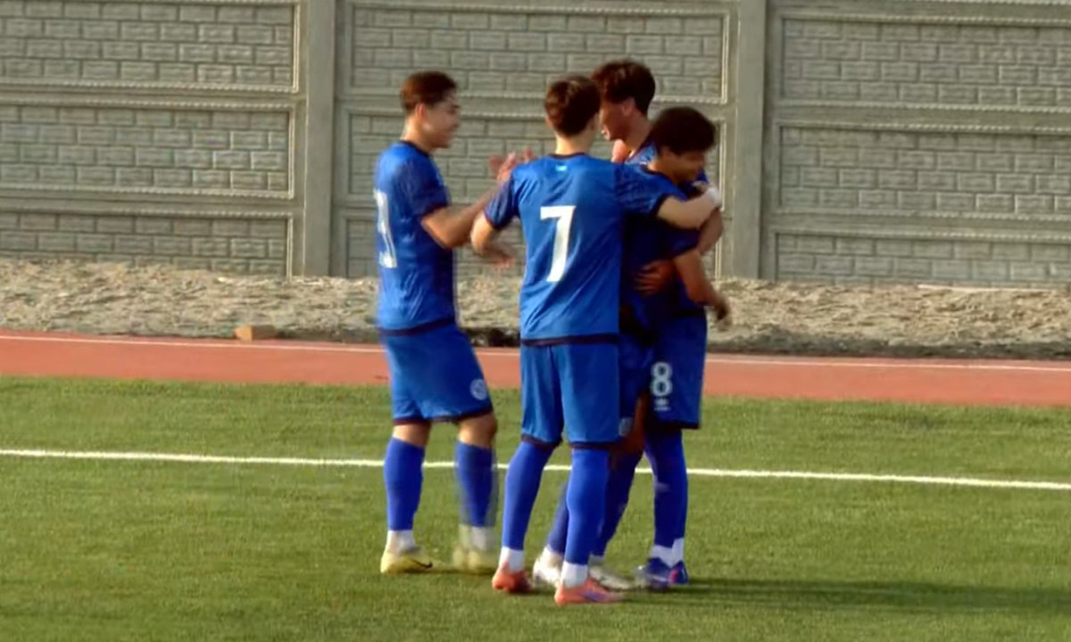 Сухая победа зафиксирована в футбольном матче Казахстан — Кыргызстан