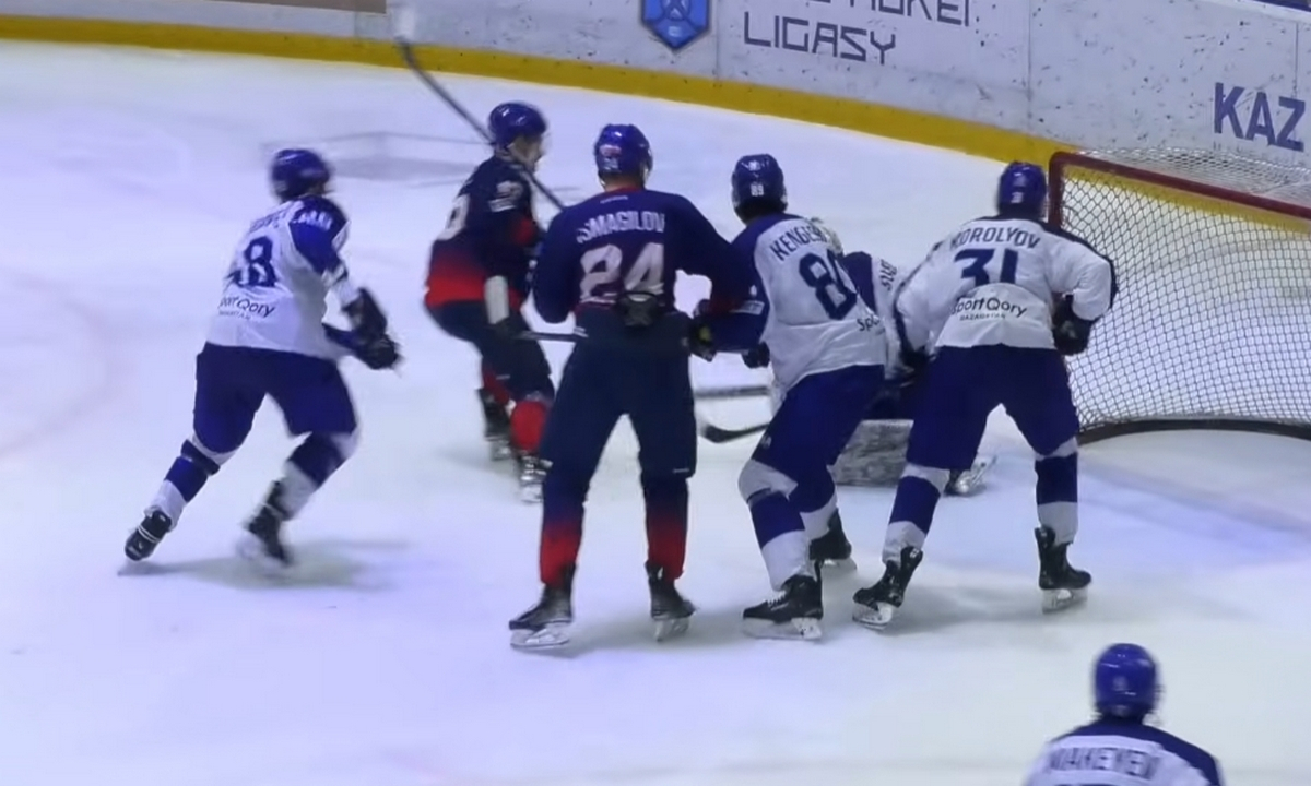 Видеообзор матча плей-офф чемпионата Казахстана «Кулагер» — «Номад» 2:1 ОТ