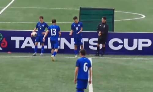 Казахстан разгромно проиграл Таджикистану в футбольном матче