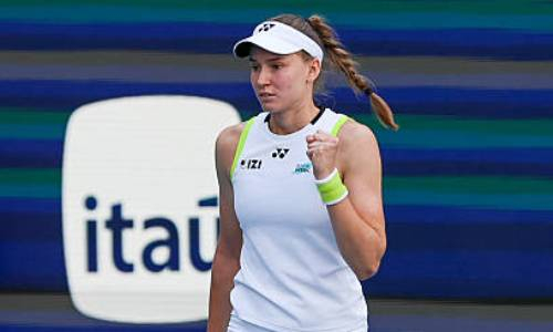 Определились полуфинальные пары турнира в Майами с участием Рыбакиной