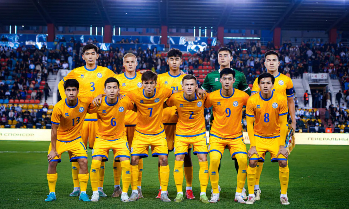 Молодежная сборная Казахстана назвала стартовый состав на матч отбора Евро-2027